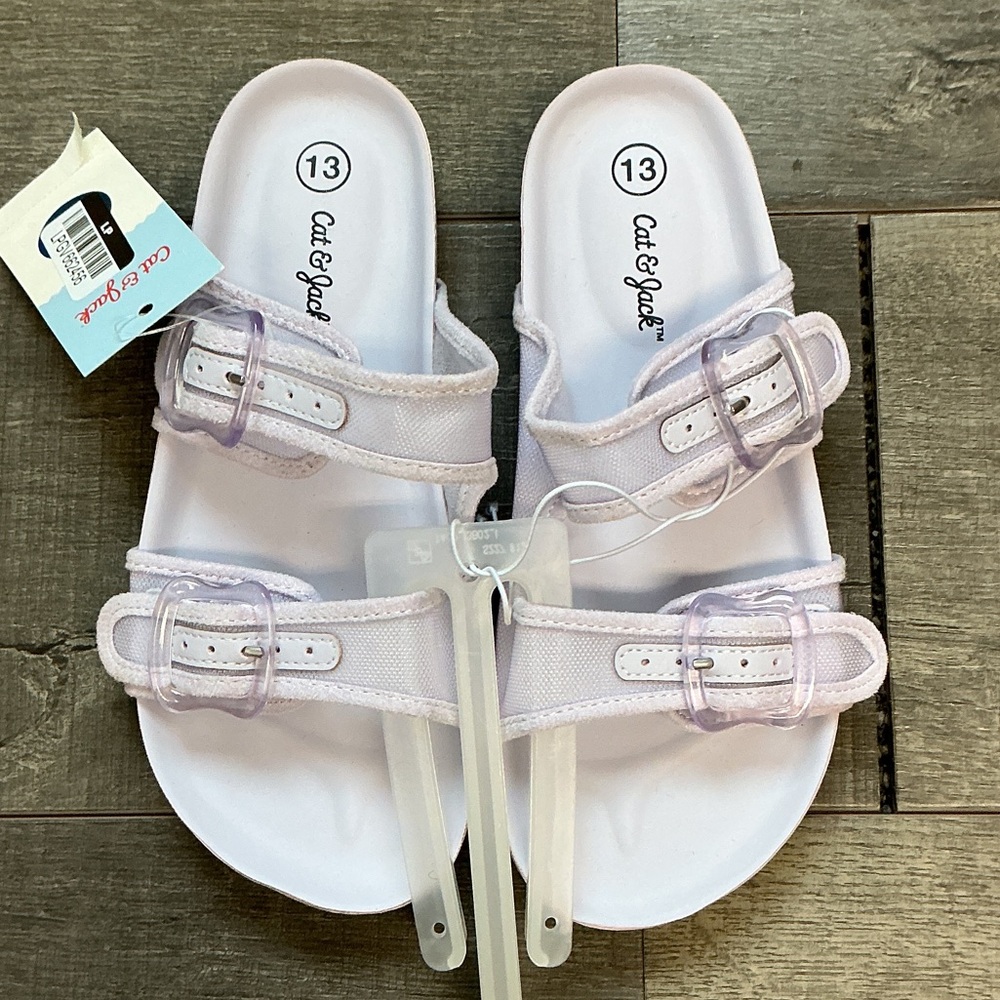 Cat & Jack Kids Sandals with Clear Straps